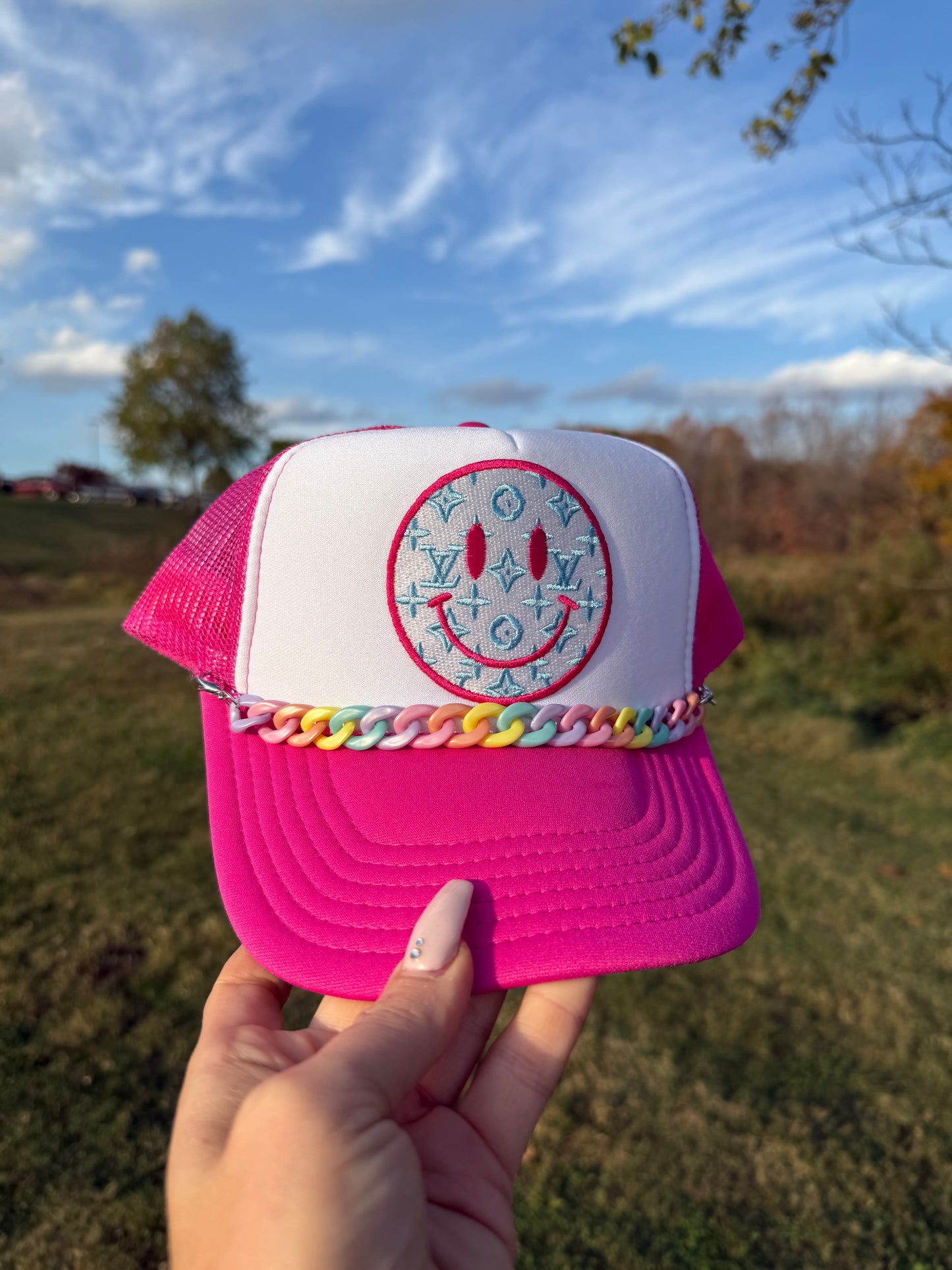 LV Smiley Patch